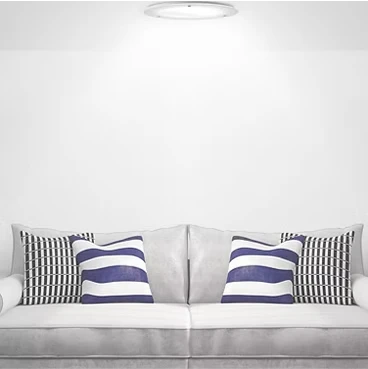 Kitchen island with skylight